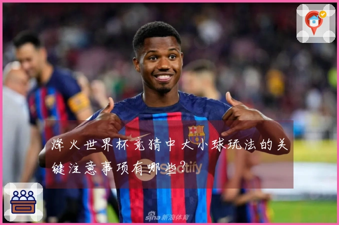 烽火世界杯竞猜中大小球玩法的关键注意事项有哪些？