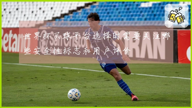 世界杯买球平台选择时需要关注哪些安全性标志和用户评价